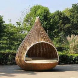 Camp Furniture Outdoor Bird's Nest Hanging Chair Hammock Garden Villa Balcony Leisure Bird Cage