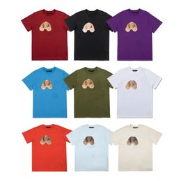 Lovely Bear Men Women T-shirt Short Sleeve Round Neck Tshirts for Man Streetwear Clothing