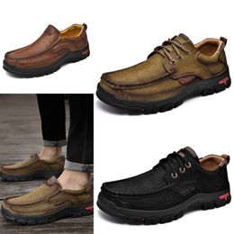 Positive Resistant Mens shoes loafers casual leather shoes hiking shoes a variety of options designer sneakers trainers GAI