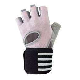 training glove women men anti-slip sports gloves breathable with wrist support weight lifting gloves 240322