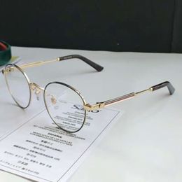 Gold 0290o Round Eyeglasses Glasses Frame clear lens glasses mens shades eye glasses frames New with Box248q