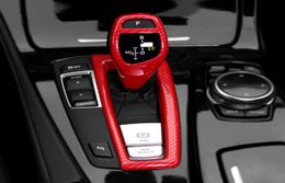 Carbon Fibre Style Gear Shift Frame Decoration Cover Trim For BMW F10 F18 F07 F06 F12 F13 F25 F26 LHD ABS Car Accessories9876114