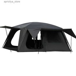 Tents and Shelters 4-6 person camping tent 3 doors 2 guest rooms large family cabin tent double-layer waterproof outdoor camping hiking and backpacking24327