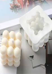 3D Silicone Candle Moulds Handmade Soy Shaped Aromatherapy Plaster Candles Mold DIY Chocolate Cake Mould Kitchen Gadgets3893145