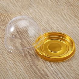 NEW 2024 50pcs Cupcake Box Clear Plastic Cake Packing Boxes Mini Cupcake Cases Muffin Pod Dome Cup Case Party Cake Mould Deco Tools