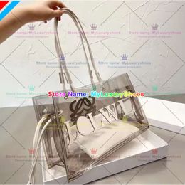 Designer Bag New Jelly Tote Bag Handbag Luxury High Quality Large Capacity Multi Functional Bag Letter Fashion Transparent Comes With Inner Gallbladder Pouch 115