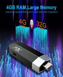 X98 S500 Smart Tv stick Android 11 OS TV Box amlogic S905Y4 2G16G 4G32G 3D Video 4K 24G 5G Wifi bt Quad Core5749556
