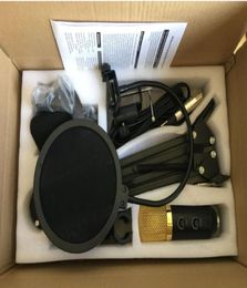 BM 700Kit Condenser Microphone 3.5mm jack Wired Computer Microfone For Studio o Recording NB35 stand holder7575943