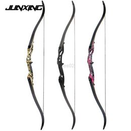 Bow Arrow 30-50lbs Recurve Bow 56 American Hunting Bow Black/Red Camo/Camo Archery With 17 inches Riser Tranditional Long Bow for Archery yq240327