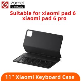 Keyboards Original Xiaomi Pad 6 / 6 Pro Keyboard Case For MI Tablet 6 Series Magnetic Touch Keyboard Shell Doublesided PU Protective Case