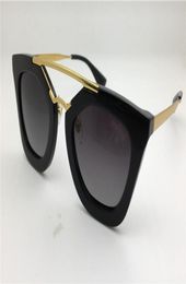 WholeNew spr sunglasses 09Q cinema sunglasses coating mirror lens lens vintage retro style square frame gold middle women des8248702