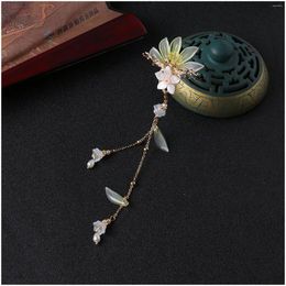 Hair Clips Handmade Hairpins Headgear Hypoallergenic Alloy Fringed Chopsticks For Party Cosplay Outfit Cloth Matching