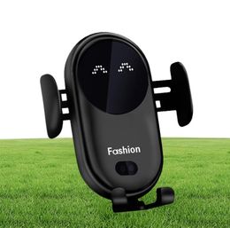 S11 Automatic Infrared Sensor Car Wireless Charger 15W Wireless Fast Charging Mobile Phone Air Vent Mount Phone Holder Bracket9462129