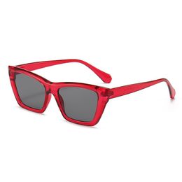 mens designer sunglasses womens sunglasses Brand luxury sunglasses Summer simple Fashion casual street photo sunglasses Square frame PC glasses frame 2255 red