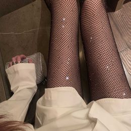 Mesh Socks Womens Summer Small Mesh Hot Diamond Pantyhose New Size Sexy Slim Fit Silk Socks Mesh Socks