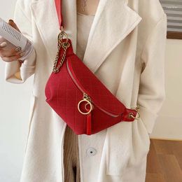 Shoulder Bags Solid Colour Designer PU Leather Crossbody For Women 2024 Chain Small Messenger Bag Lady Handbags And Purses