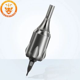 316 Stainless Steel Grip Tattoo Cartridge 32mm Adjustable Needle Grips With Needles Bar Machine Handle Supplies 240318