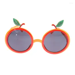 Party Decoration Tangerine Sunglasses Beach Novelty Flamingo Decorations Funny Glasses Wedding Birthday Gift Hawaiian Event Supplies