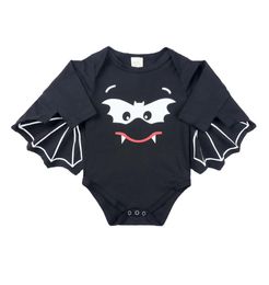 Halloween Bat Wig Romper For Baby Boy Girl Clothes Vampirina Newborn Print My First Birthday Leotard Little Kid Funny Jumpsuit Bod5206894