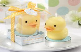 2015 Candle Favors Birthday candles Creative rhubarb duck Wedding little duck candle smoke Birthday Gifts Wed Supplies5574699