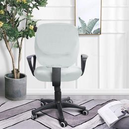 Chair Covers Universal Rotating Armchair Slipcover Office Computer Protector Stretchy Couch Slipcovers Cushion