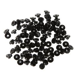 Whole 1000Pcslot Black Rubber Grommets Nipples for Tattoo Machine Needles8819905