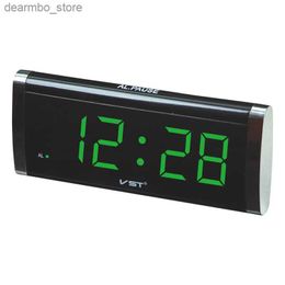 Desk Table Clocks 1.4 inch LED timer slim large display table clock .blue green red color desktop with AC power EU plug .Parents like alarm clock24327