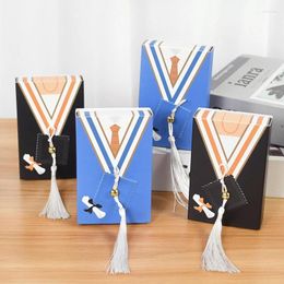 Gift Wrap 5Pcs Graduation Boxes S Chocolate Candy Packaging Paper Box Congratulation Grad Supplies 2024