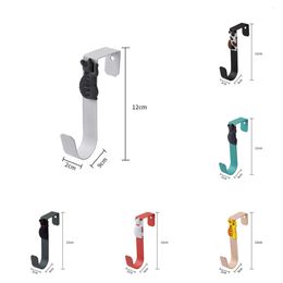 2024 Multifunctional Door Back Hanger Hook Over The Door Hook Organizer Rack Storage Holder Hanger Hook Clothes Hat Hanging Rack