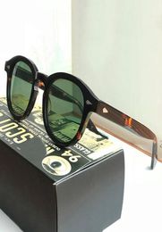 Sunglasses Men Driving Shade Polarized Sun Glasses Green Lens Woman Brand Vintage Acetate Frame With BoxSunglasses6438364