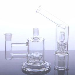 New design VapeXhale hydratube sidecar perc with stand 7 Inches bubbler glass bong 5mm thickness free shipping