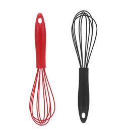 2024 26cm Hand Egg Tools Mixer Silicone Balloon Whisk Milk Cream Frother Kitchen Utensils for Blending Stirring whisk for mixing ingredients