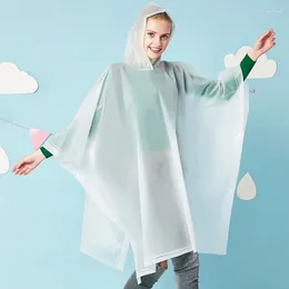 Raincoats Spot Poncho Environmental Protection EVa Waterproof Adult Square Pullover Raincoat Custom LOGO