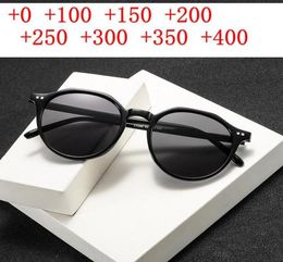 Vintage Round Bifocal Sun Reading Glasses Men Women Retro Sunglasses Reader Brand Designer Diopter Magnifier Presbyopic NX5120338