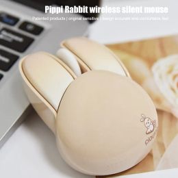 Mice 2.4G Wireless Mouse Gamer Cute Rabbit Shape Mice Ergonomic 3D Office Mute Mouse for Kid Girl Gift for Desktop Computer Laptop