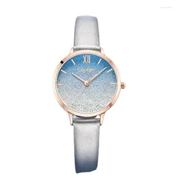 Wristwatches Niche Light Luxury High School Students Waterproof Small Dial For Girls Aesthetic Value Belt Full Of Diamonds