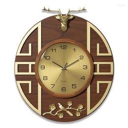 Wall Clocks Gold Luxury Decorative Clock Living Room Silent Unusual Electronic Watches Relogio De Parede Decorations