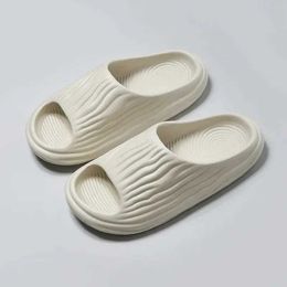 Slippers Slippers Summer Eva Soft Sole Home Unisex Indoor and Outdoor Bathroom Couple Style Cucumber Tablets H240326U8KM