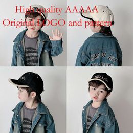 Spring New Baseball Children's Embroidered HELLO Men's Women's Sun Protection and Sunshade Korean Fashion Duck Tongue Hat