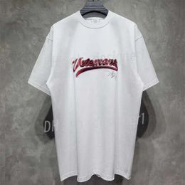 Men's T-Shirts 2024Ss Vetements T-Shirt Men Women 1 1 B Quality Tee Oversize VTM Tops Summer T Shirt 38