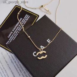 Pendant Necklaces Womens Gold Pendant Necklaces Brand Jewellery Necklace Women Gifts Love Necklace Vintage Couple Party Long Chains Springtime celtic Designer Jewe