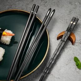 Chopsticks 5Pairs Non-Slip Home Japanese High Quality El Restaurant Portable Healthy Stick For Sushi