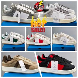 2024 New Suede Shoes Mens Casual shoes Designer sneakers bold Pink Glow Pulse Mint Core Black White Solar Super Pop Pink Almost Yellow Women Sports Triners
