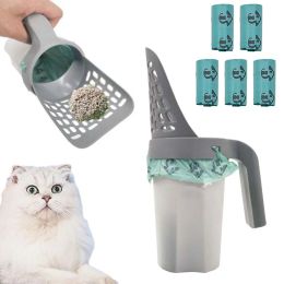 Housebreaking New Cat Litter Shovel Pet Litter Sifter Hollow Neater Scoop Dog Sand Cleaning Pet Scooper Cats Tray Box Scoopers Pet Products