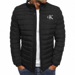 2023 nuovi uomini autunno / inverno Zipper Cott Jacket Top caldo e confortevole giacca da uomo Top confortevole Cott Coat n48N #
