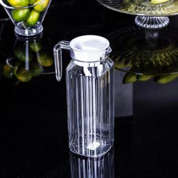 Water Bottles High-quality Glass Jug Set Of 2 Jugs With Spill-free Spout Design For Fridge Food Grade Pitcher Coffee Milk