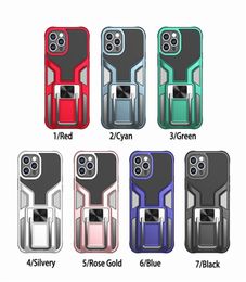 Rugged Armor Phone Cases TPU PC Metal 3 In 1 Mobile Phones Case Cover For iPhone 14 13 12 11 Pro Max X Xs Xr 7 8 SE2020 Samsung S23981510