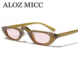 ALOZ MICC Vintage Women Sunglasses Unique Round Iron Rings Eyewear 2018 Brand Designer Candy Sun Glasses Female Male A6051764524