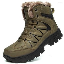 Fitness Shoes Winter Boots Army Fans Outdoor Mens Non-slip Snow Waterproof Trekking Hunting Tactical Sneakers Camping Climbing Trail