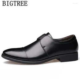 Dress Shoes Men's 2024 Mens Wedding Italian Brands Coiffeur Brown Men Elegant Zapatos Formal Hombre